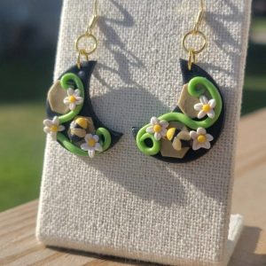 Bumble Bee Crescent Moons